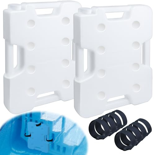 Pesos de Escalera de Piscina para Piscinas sobre el Suelo, Pesas de plástico para escalones, Pesos Desmontables, contenedor de Anclaje, Saco de Arena con 8 Cierres de, soporta hasta 23,6 kg para un