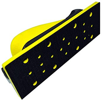 PU Foam Vacuum Hand Sanding Block Dust-free Multi Hole Hook And Loop For Metal Polishing Household Clean Car Maintenance