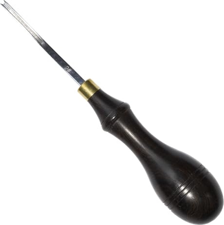 Edge Beveler 0.6mm - 2.25mm – Leder Kantenschneider aus Sandelholz, Kantenformer & Skiving Tool für präzise Kantenbearbeitung, DIY Lederhandwerk, Sattlerwerkzeug (#1-( 2.25mm-SchnittBreite))