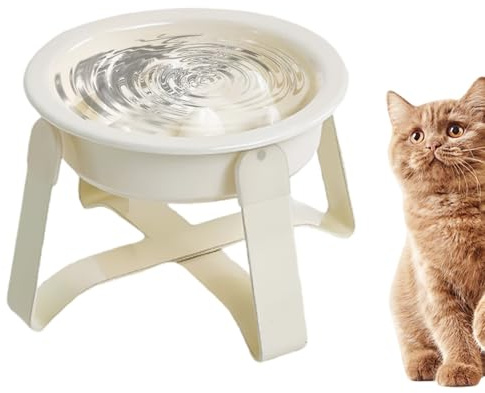 Hundeschale langsame Feeder - Metall Napf, Keramik Anti Schling Schüssel | Langsamer Fütterungsnapf mit Eisenständer für Reisen Haus Küche Esszimmer tägliche Nutzung Haustier Hund Katze