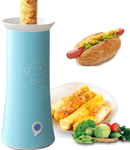 Electric Egg Roll Maker, Electric Egg Roll Omelet Poacher Breakfast, Non Stick Coating, Sausage Omelette Maker, Vertical Hot Dog Machine