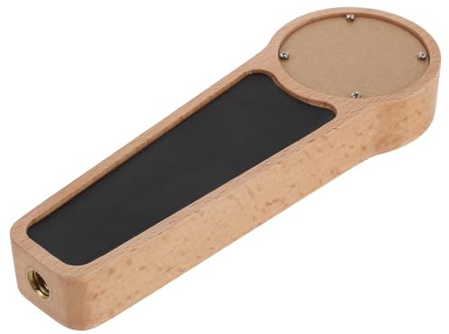ULTECHNOVO Mango de Grifo para Barril de Cerveza Artesanal Manija de Madera Rústica Rosca de 3/8 Pieza de Grifo para Dispensador Adecuado para Bares Cervecerías y Elaboración Casera