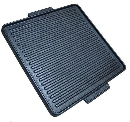 Piastra in Ghisa 40x40 cm per Fornello Fornellone Rialzato Alto con 4 Piedi 40 x 40 cm