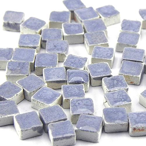 Mosaik Mini 5mm Keramik, 500 Stück, Pastellblau, WB04