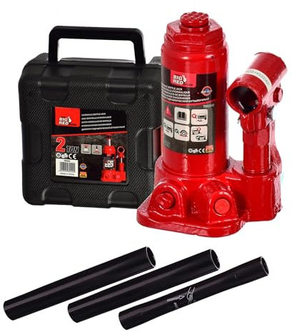 2 TON TONNELLATE CRIC AUTO CARRELLO SOLLEVATORE CRICK IDRAULICO DE AUTO con la Valigia