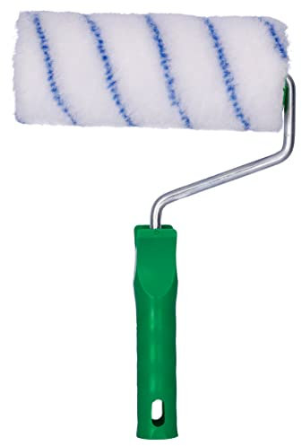 Toolspace Rullo per Dipingere Pavimenti in Nylon Super Poliammide – Piccoli Rulli per Dipingere – per Vernice, Resina Epossidica, Adesivi a Base di Solventi – Estremamente Resistente – Φ50 – 18 cm