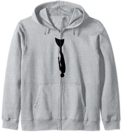 Monoflosse Monoflosse Tauchen Freitauchen Apnoe Spearfishing Shirt Kapuzenjacke