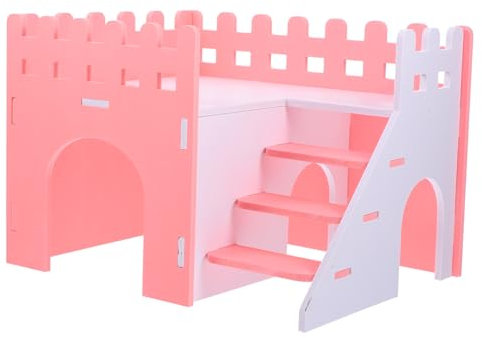 DOITOOL PVC Kleintierhaus Versteck Für Hamster Meerschweinchen Ratten Robust Und Sicher Zum Schlafen Entspannen Und Spielen Geeignet Für Verschiedene Kleintiere