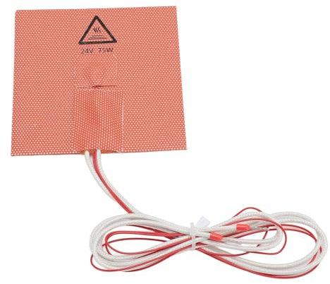 100 X 100 Mm 24 V 75 W 3D-Drucker-Ersatz-Heißbett, Selbstklebende Hotbed-Plattform für VONON 0/0,1/0,2 3D-Drucker
