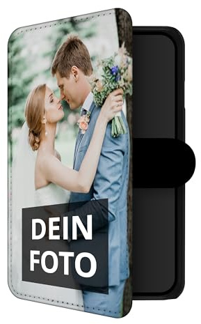 PhotoFancy® - Samsung Galaxy S24 FE Hülle mit Foto Personalisieren - Handyhülle selbst gestalten (Flipcase)