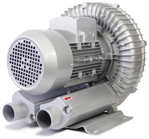 Regeneratives Gebläse,Einphasige Gasringverdichter,Gasringturbine Seitenkanalverdichter,120W-1500W,Für Abwasserbelüftung Aquarium Fischteich,220V-370W