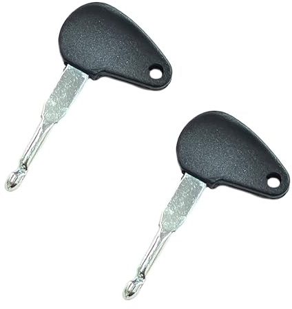 ZAHD 2 PCS Llave de Repuesto de Encendido Tractor Adecuada para Bosch Llave de encendido para tractores para Bosch Interruptor de Encendido de Excavadora de Repuesto de Reemplazo con Tractores (2)