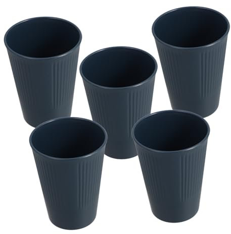 Alipis 5stücke Mehrwegbecher Aus Kunststoff Indoor-becher Unzerbrechliche Becher Für Restaurant Für Küche Für Zuhause
