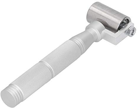 Rullo a Pressione in Acciaio Inossidabile, Cuscinetto a Due Vie, Design Non Slip, Resistente all'usura, Resistente Alla Ruggine, 40 Mm, con Superficie della Consistenza, Rullo a Pressione in