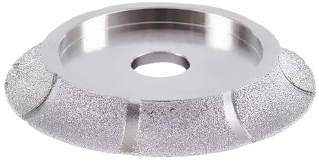 Raimondi Mola Diamantata Profilo Mezzo Toro, Diametro 120 mm, Raggio 6 mm, Sgrossatura a Secco e Umido, Lavorazione Piastrelle
