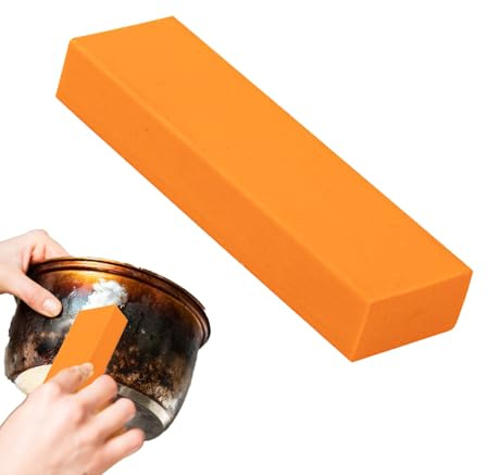 Rust Removal Eraser, Stainless Steel Scratch Eraser, Natural Rubber Rust Removal Erasers, Dirt and S-tains Remover Kitchen Tool, for Fences, Gates, Doors, and Patio Furniture