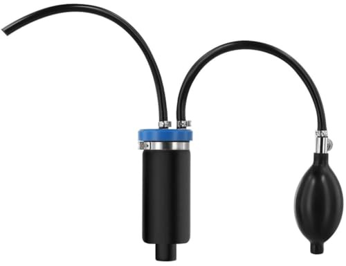 PONDON PONDON - Probador de diagnóstico para detector de fugas de combustible de vehículo de 12 V, probador de fugas automotriz expandible, adaptador de fácil admisión, bloqueo inflable de la vejiga