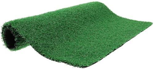 ELEOUTI Floating Island Turtle Basking Platform Ramp with Artificial Grass Mat, Plastic Material, Versatile Design Ensures Effortless Climbing for Turtles in Aquarium Or Garden Turf