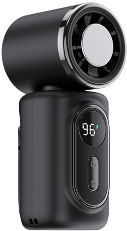 Mini Clip On Fan | 180 Degree Adjustable 5 Speeds USB Rechargeable 3000mAh | Portable Small Fan | for Men Women Girls Kids Home Travel Camping Office Outdoor