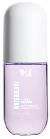 MULAC Waterberry Fragranza Spray Corpo 95ml - Acqua Profumata Donna Edizione Limitata, Body Mist con Note Floreali e Ambrate, Formula Vegana e Cruelty Free