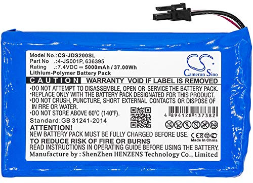 CS-JDS200SL Akku 5000mAh Kompatibel mit [JDSU] E100AS, Smart OTDR, T-BERD, VIAVI 200AS, VIAVI MTS-2000, Viavi Smart OTDR 100AS, für [Viavi] MTS-2000 Handheld Modular Test Set, SmartOTDR Handheld Fib