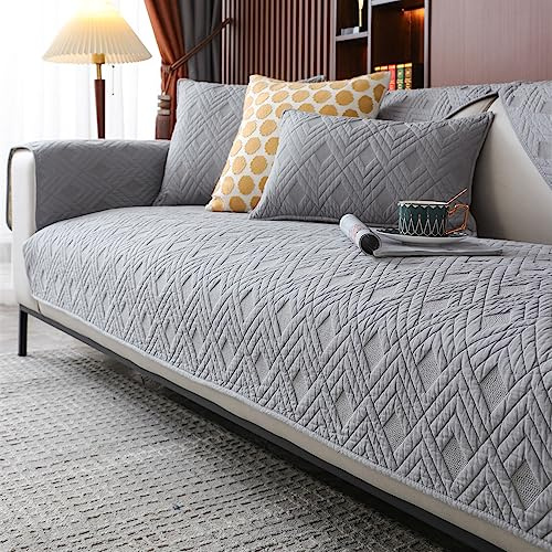 WYJHNLBEDC Sofa/Couch überzug/überwurf/überwurfdecke, Bequeme Baumwolle Sofabezug für Sofa L Form/U Form/Ecksofa 3/2/1 Sitzer, Sofaschutz Hund Kratzschutz Katze, 70x150cm