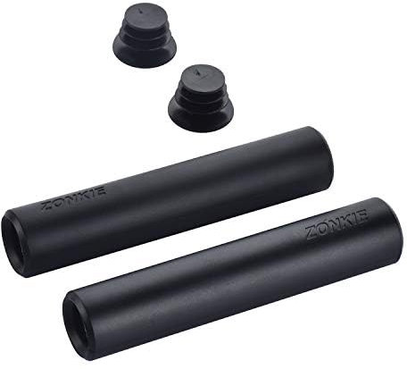 Cykelstyre handtag 1 par, ergonomisk struktur cykelhandtag, hjul MTB MXB cykelsportstyre handtag (svart, 30 mm)