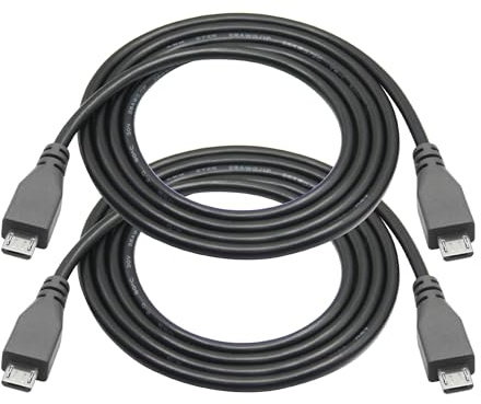 Riertostng mikro-USB-laddningskabel, 1 m/3 fot USB-kontakt till mikro-kontaktkabel med OTG-funktion, kompatibel mobiltelefon, surfplatta, MP3-spelare, spelkontroll, headset