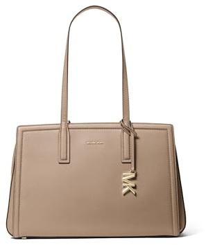 Michael Kors Laila Medium Tote Bag, Gold-Tone Hardware/Birch