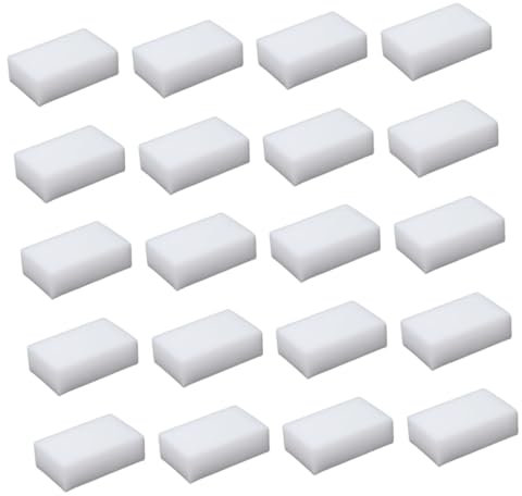 GANAZONO Esponjas para Lavar Platos Limpiadores De Esponja Creativos 20 Unidades Espesa 10x6x2 Cm Alta Absorción Uso Doméstico y Limpieza De Utensilios