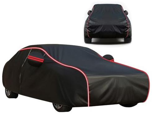 Car Cover for Jaguar XK 1996-2006 (476 x 183 x 130cm),All-Season Vehicle Protector - Rainproof + Sun Defense + Scratch Guard, Breathable & Dust Resistant