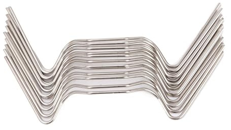 UZAMIRLEX Serramenti per finestre in Vetro, Clip for Vetro for Serre in Acciaio Inossidabile 304, Confezione da 200, for in Alluminio