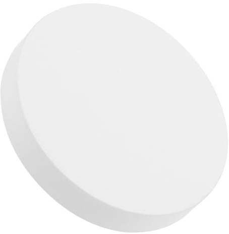 COHEALI Piastra di Gesso per Ceramica DIY Rotonda 10X16 CM Base in Gesso Grezzo per Essiccazione Argilla Lastra Stabile per Sculture Artistiche e Progetti Artigianali
