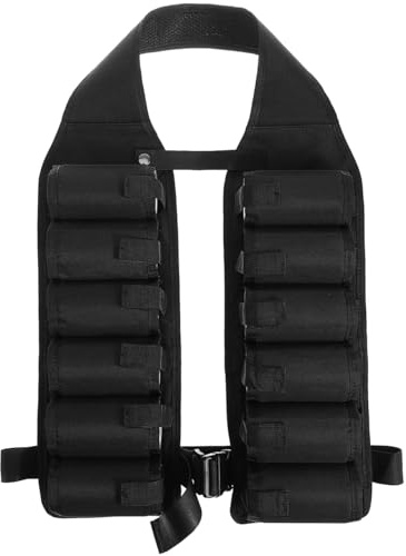 BESPORTBLE Ceinture à bière pour 12 canettes - Ceinture de boisson pour festival et camping - Ceinture réglable - Porte-bière - Accessoire d'extérieur - Noir