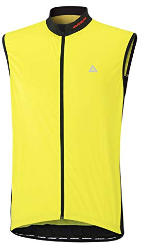 Airtracks Herren Funktions Fahrradtrikot Kurzarm - Ärmellos Comfort Line - Radtrikot - Jersey - Fahrradshirt - Bikeshirt MTB mit Taschen - Atmungsaktiv - UV Schutz - Schnelltrocknend - Reflektoren