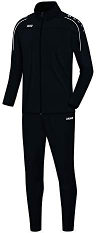 JAKO Herren Trainingsanzug Classico, Schwarz, L