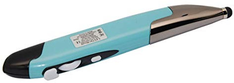 Portable Mini Mouse Wireless Mice 2.4GHz Innovative Pen-style Handheld Wireless Smart Mouse for PC Laptop Computer Mouse (Color : Blue)