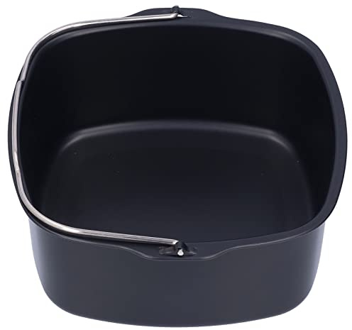 Accessoires Friteuse à Air, Moule à Gâteau 18cm, pour HD9925/HD9865/HD9905 | Baril à gâteau, en fer, antiadhésif, pour pâtisserie, facile à démouler, carré