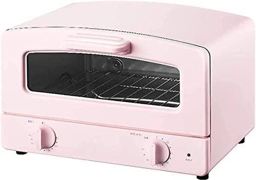 CAZARU Horno eléctrico de Mesa Mini Horno eléctrico Retro de 12 l, deshidratación de Tostadas multifunción, Temporizador de 60 Minutos, máquina para Hornear Galletas y Pasteles Tipo cajón