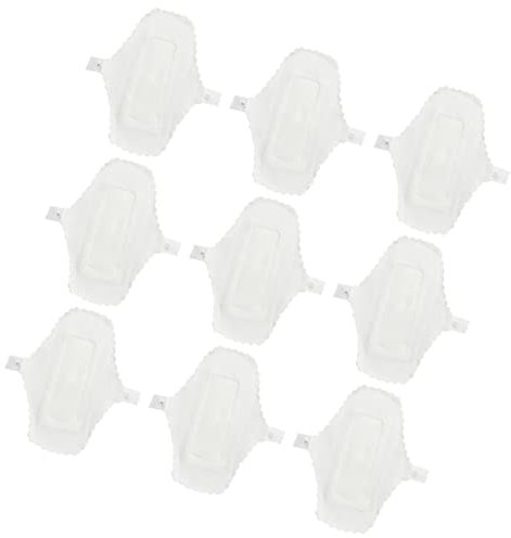 Healeved 9 Pezzi 1 Compresse Femminili Riutilizzabili Assorbenti Mestruali Lavabili Asciugamani Sanitari In Tessuto Tamponi In Tessuto Riutilizzabili Pad In Cotone Traspirante