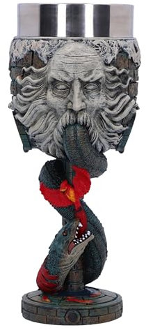 Nemesis Now Copa de la Cámara Secreta de Harry Potter de 19,5 cm, resina, producto oficial de Harry Potter, taza coleccionable de la Cámara Secreta de Harry Potter, fundida en la mejor resina, pintada