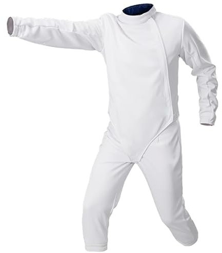 ZXDRYBHD 350N Fechtschutzanzug, Unisex, 3-teiliges Set Bestehend aus Jacke, Hose und Weste für Professionelles Training und Wettkampf(40)