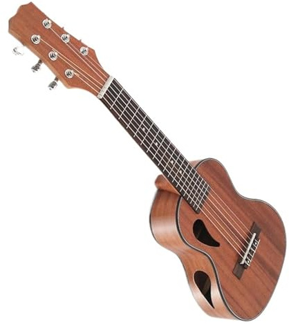 28 Zoll Elektrische Ukulele 6 Saiten Hawaii-Gitarre Holzkopf Ukulele Mit Tonabnehmer-EQ ukulele anfänger