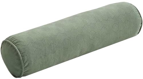 UWOBTN Zylindrisches Nackenrolle Multifunktional Rohrkissen 15x40/15x50/20x60 Reisekissen Bequemes Abnehmbar Rollenkissen Kissenrolle Für Nacken, Beine, Rücken, Bett, Yoga(#5,20x100cm/8x39in)