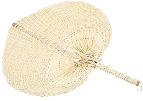 Cabilock Abanico Palma Abanico De Paja Hogar Para Decoración De Pared Verano Fresco