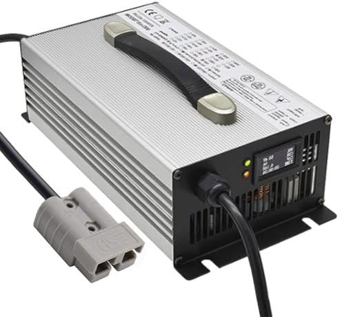 HYDTGZ Chargeur de Batterie pour Chariot Élévateur 36 V 30 A, Transpalette Électrique, Chariot Élévateur et Autolaveuse à Conducteur Marchant pour Batteries au Plomb Acide,A,120A