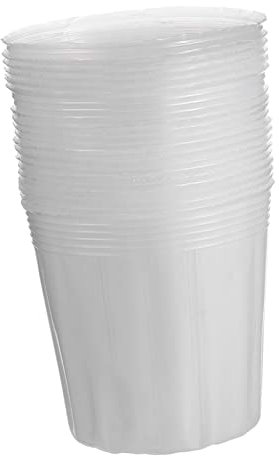 TOYANDONA 40pezzi Vasi Per Trasparenti Contenitori Per Vasi Per Per Trapianto e Coltivazione