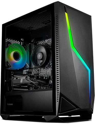 SCAN Gaming PC | Argen RTX 5060 | AMD Ryzen 5 8400F | 16GB DDR5 6000MHz RAM | 1TB NVMe M.2 SSD | WiFi | AI Ready | Windows 11