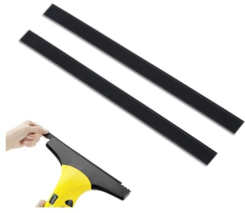 2 Stück Gummilippe für Kärcher Fenstersauger,280mm Ersatzteile Kärcher Fenstersauger Zubehör Fensterreiniger Akku-Fenstersauger Kompatibel Mit WV1,WV2,WV5,WV50,WV55,WV60,WV75