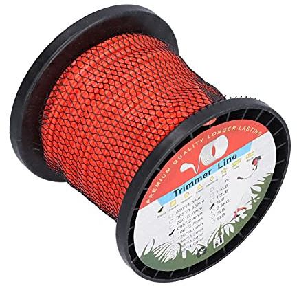 Cryfokt Ligne de -Herbe Robuste de 2.4mm, Haute Performance pour Tondeuse à Gazon de Jardin, Tondeuse en Nylon